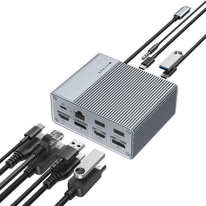 USBハブ HYPERDRIVE GEN2 12-PORT USB-C HUB