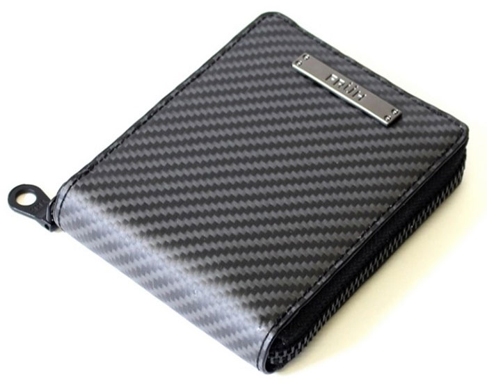 FRUH リアルカーボン ウエストポーチ GL034 ブラック 財布 キーケース メガネ 小物 スマホ レザー ケース