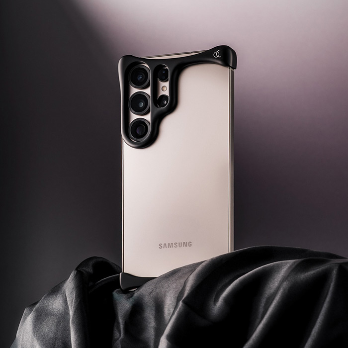 精緻を追求したデザインに至高の保護能力! Galaxyをダイレクトに感じられる唯一無二のケース! Arc Pulse for Galaxy S25 Ultra アルミ・マットブラック