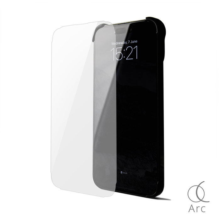 【iPhone 14 Pro】ArcブランドのiPhoneケース「Arc Pulse」に完璧にフィットする、高耐久ガラスフィルム Arc Shield for iPhone 14 Pro
