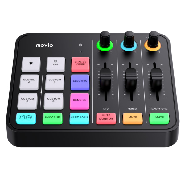 初めてライブ配信を行う方にも使いやすい! Type-C USBオーディオミキサー M-SMIX1