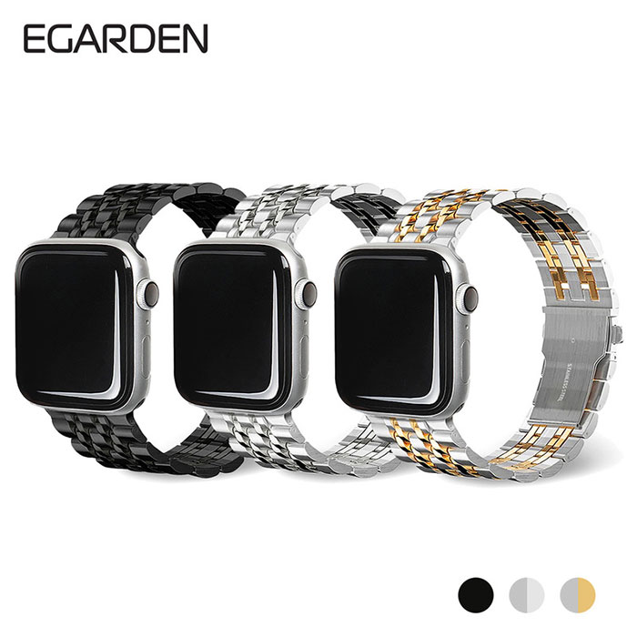 軽くて薄い、身に着けやすく飽きの来ないApple Watch用バンド! EGARDEN SOLID METAL BAND for Apple Watch