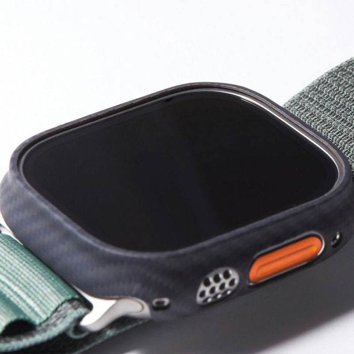 Apple Watch Ultra用アラミド繊維カバー「Ultra Slim & Light Case